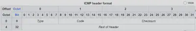 ICMP Packet for IPv4